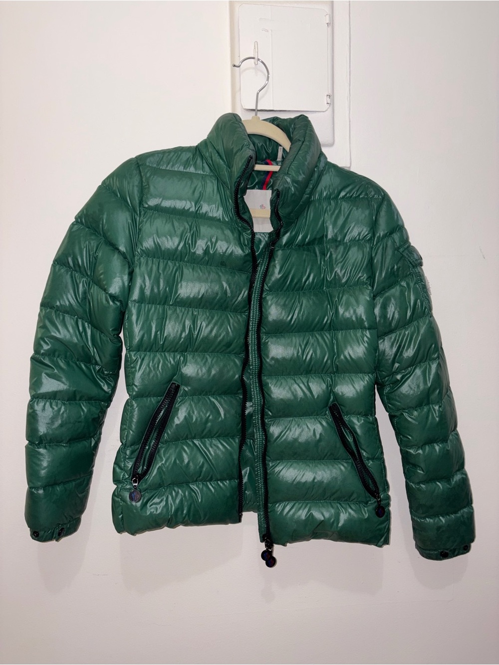 Moncler Dark Green Quilted Puffer Jacket